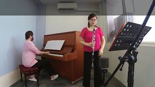 Clarinet ABRSM Grade 5 from 2022 C3 Moritz Moszkowski Spanischer Tanz [upl. by Hertha]