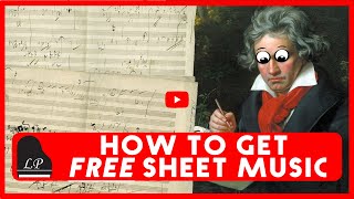 Where to Find Free Sheet Music for Piano [upl. by Talanian]