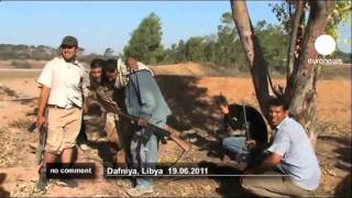 Libya Gaddafis forces ambush rebels [upl. by Rieger]