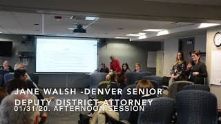 Jane Walsh  Denver Senior Deputy District Attorney [upl. by Consalve]