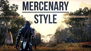 ESO Mercenary Motif  Showcase of the Mercenary Style in The Elder Scrolls Online [upl. by Enymzaj]