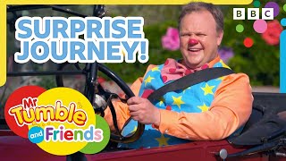 🔴LIVE Surprise Journeys with the Tumbles  60 Minutes of Adventures  Mr Tumble [upl. by Steel145]