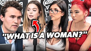 Charlie Kirk DEBATES RADICAL Feminists On quotWhat Is A Womanquot [upl. by Ferwerda]