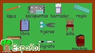 La Canción De Los Útiles Escolares  Música Para Niños [upl. by Pamella183]