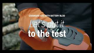 Husqvarna Battery Chainsaw Put to the Test [upl. by Adnuahsor528]