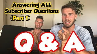 Mikkelsen Twins Q amp A  Answering ALL Subscriber Questions Part 1 [upl. by Hpeseoj]