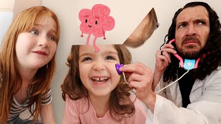 BRAiN GAME with Adley Navey amp Niko Finding Memories in JELLO a family 2023 Recap Movie by Dr Dad [upl. by Amadeus298]