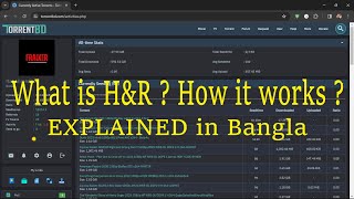 What is HampR in torrentBD  How to maintain  Explained  FRAIXER  TorrenBD [upl. by Connelly]