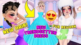 NEW TRENDETTER DRESS and MORE ITEMS in the NEW UPDATE for Dress To Impress DTI on Roblox [upl. by Adliw]