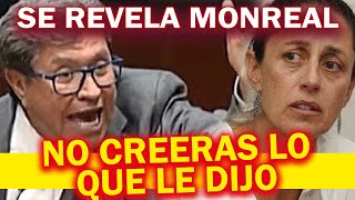 Ricardo Monreal Y NOROñA se revela quotPrefiero someterme al poder popular que al sometimiento cupularquot [upl. by Roleat678]