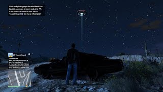 GTA Online UFO Location For October 21 2024 [upl. by Aisorbma]