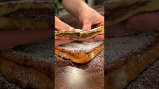 Stuffed Nutella French Toast [upl. by Helban]