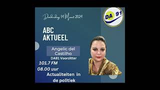 Angelic del Castilho DA91 voorzitter in gesprek met Gerold Vliet op 14 maart 2024 [upl. by Nierman]