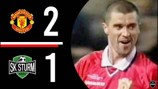 Manchester United v Sturm Graz  On This Day  Highlights  19992000 [upl. by Onig64]