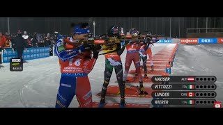 Poursuite Femmes Kontiolahti  BIATHLON 2022 [upl. by Rowland]