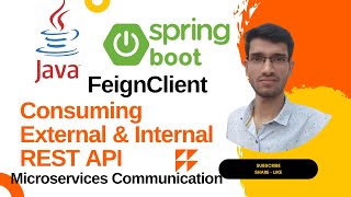 Feign Client Spring Boot Example  How to Implement Feign Client Spring Boot Microservices Java 17 [upl. by Ydnih399]