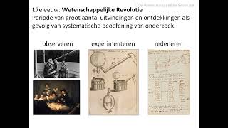 1 Wetenschappelijke Revolutie vwo HC Verlichting 16501900 [upl. by Helsie]