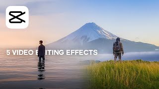 5 VIDEO EDITING EFFECTS di Capcut  Deny King [upl. by Asiret879]