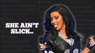 Cardi B Thinks Shes Slick [upl. by Seroled]