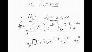 Lanthanoids and actinoids cksir annualexam2024 Dand F block elements [upl. by Ilatan]