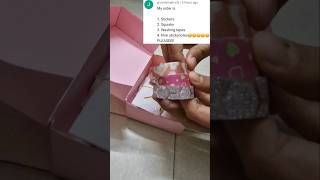 ASMR Fake order Fake order packing order orders art asmr craft creative cute diy drawing [upl. by Benilda765]