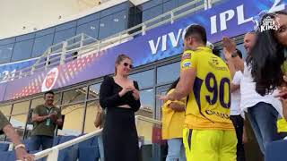 Deepak Chahar proposed to his girlfriend Jaya in front of everyone after Match [upl. by Ayaet]