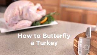 How to Butterfly a Turkey In the Kitchen with David [upl. by Nodla]