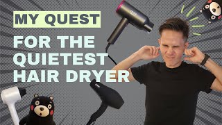 Quietest Hair Dryer Ever Amazons Top 4 Put to the Test  A Surprising Winner [upl. by Aisiram]