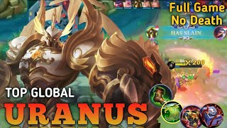 Tutorial Uranus 2022  Uranus EXP Line  Uranus Best Build 2022  Mobile Legends 2022 [upl. by Amber]