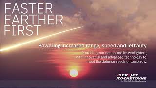 Aerojet Rocketdyne  Faster Farther First [upl. by Ibbie]