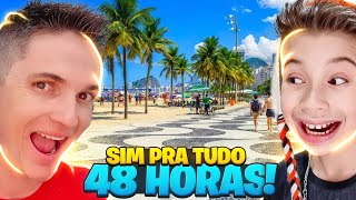 48 HORAS DIZENDO SIM PRA TUDO NO RIO DE JANEIRO🤩 [upl. by Shaeffer]