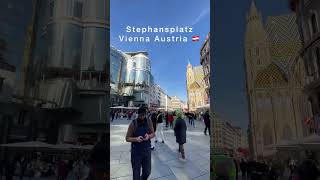 Stephansplatz Vienna stephansplatz vienna austria viennacity viennatoday [upl. by Dovev]