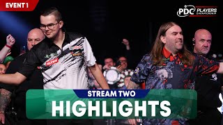 Stream Two Highlights  2024 Players Championship 1 [upl. by Ttennej]