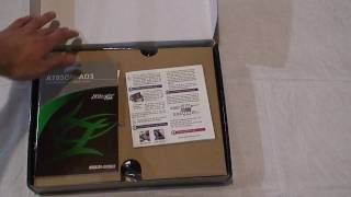 ECS A785GM AD3 Motherboard Unboxing Video [upl. by Pasol488]