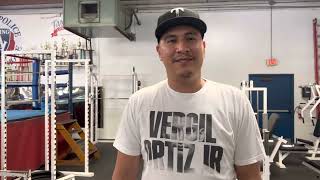 Vergil Ortiz Sr Exclusive Interview [upl. by Airyt]