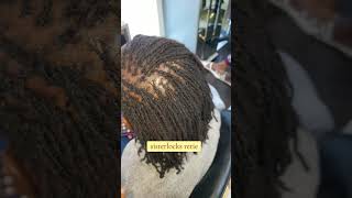 Sisterlocks retieretightening sisterlockextensions haircare locs freeformdreadlocks hair [upl. by Shreeves543]