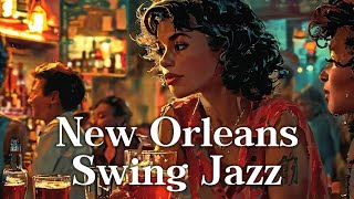 New Orleans Swing Jazz 🎶  Legendary 1930s Big Band Vibes amp Cotton Club Magic ✨🌟 [upl. by Yrannav]