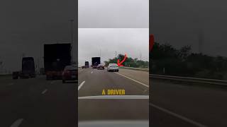 Overtaking a Truck Gone Wrong dashcam road crash [upl. by Lindholm]