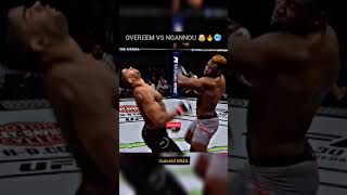 Francis Ngannou vs Alistair Overeem UFC Fight Highlights 🤯🔥😱 [upl. by Lehcor23]