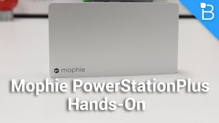 Mophie PowerStation Plus HandsOn Portable Power With an Integrated Cable [upl. by Nagol]