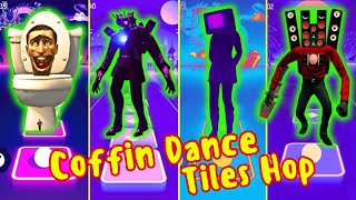 Toilet Skibidi Dance Off Epic Showdown Cameraman Speakerman TV Woman Tiles Hop EDM [upl. by Hsirrehc389]