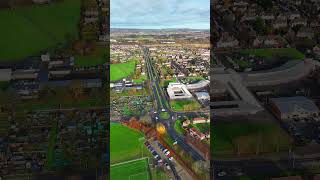 Rosyth  Fife From 400ft drone shorts travel [upl. by Rodgiva]