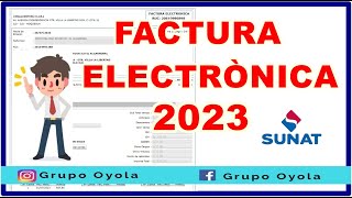 COMO EMITIR UNA FACTURA ELECTRONICA RAPIDO Y FACIL  SUNAT 2023 [upl. by Shere]