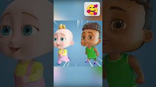 Walking Walking Hop Hop Song  Nursery Rhymes amp Kids Songs  Happy Tots [upl. by Suhsoj575]