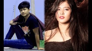 नेपाली फिल्म गर्दै तेरिया  यी हिरोसंग गर्दै छिन Romance  Teriya Magar Doing Nepali Film [upl. by Niemad]