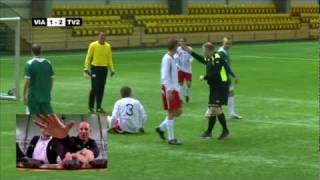 Golden Goal  Elektrosjokkfotball Electroshock footballsoccer with English subs [upl. by Siladnerb]