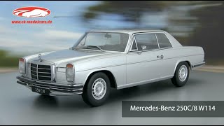 ckmodelcarsVideo Mercedes Benz 250C8 W114 Coupe KKScale [upl. by Ede962]