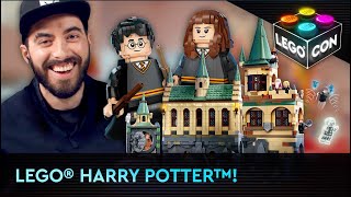 New sets and LEGO® Designer QampA  LEGO Harry Potter™ LEGO® CON 2021 [upl. by Ardnaik]