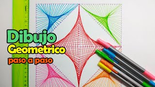 Dibujo geométrico paso a paso  ArtGio [upl. by Prudy734]