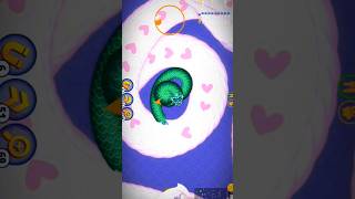 🐍WormsZoneio ❤️001 Slither Snake Top 01 Best World Record Snake Epic cacing WormsZoneio snakegame [upl. by Nagoh806]